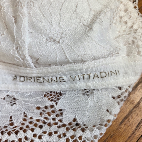 Adrienne Vittadini Lace Bralette Duo - Cream and Sage/Blue - Picture 4 of 5